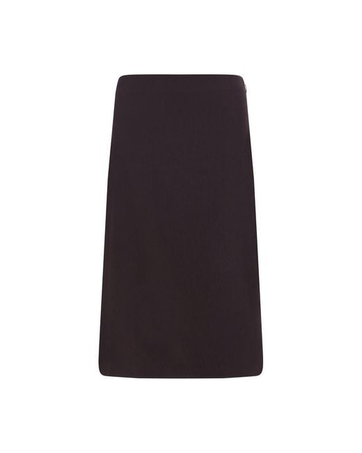 Fendi Black Midi Skirts