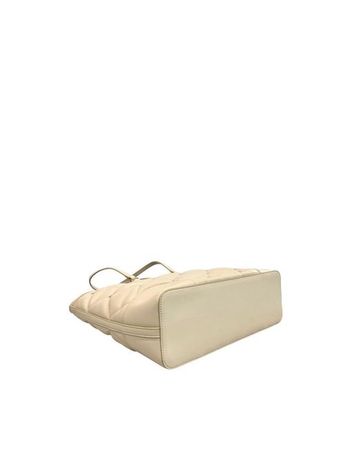 Twinset Metallic Pink Polyurethane Handbag
