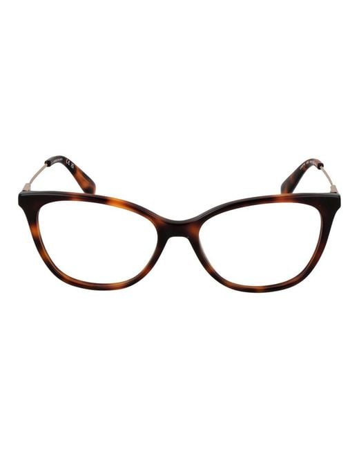 Longchamp Brown Metal Glasses (frames)
