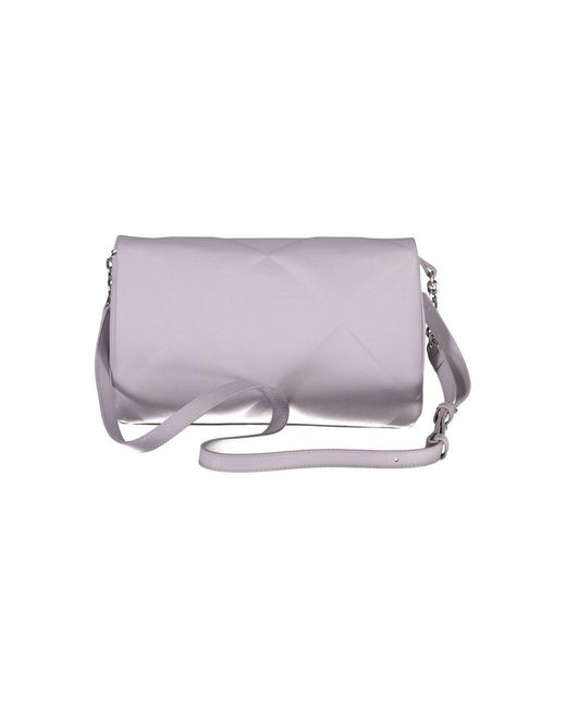 Calvin Klein Purple Polyester Shoulder Bag