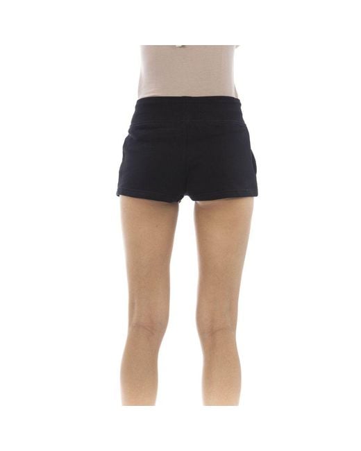 Just Cavalli Blue Cotton Short