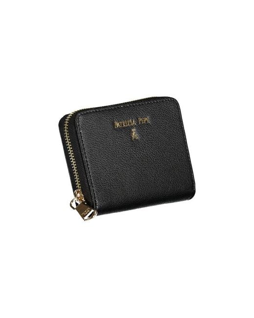 Patrizia Pepe Black Leather Wallet