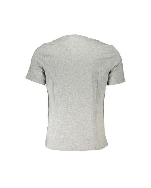 North Sails Gray Cotton T-Shirt for men