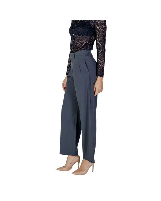 Calvin Klein Blue Recycled Polyester Jeans & Pant