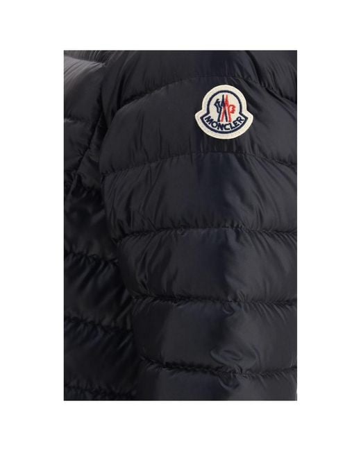 Moncler Blue Black Polyamide Jacket