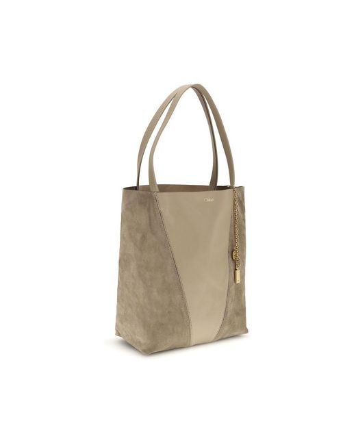 Chloé Natural Leather Shoulder Bag