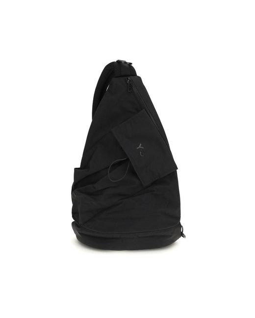 Y-3 Black Polyamide Backpack for men