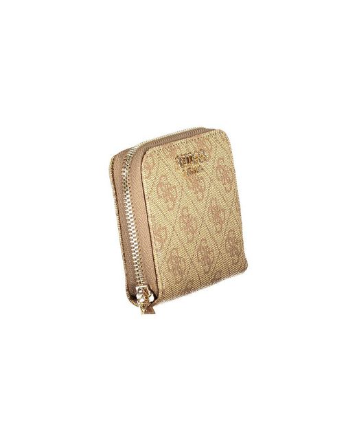 Guess Natural Polyurethane Wallet