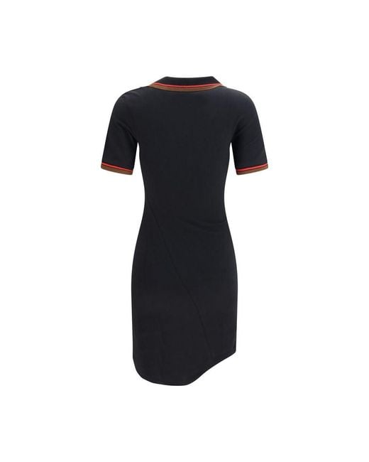 Vivienne Westwood Black Cotton Casual Dress
