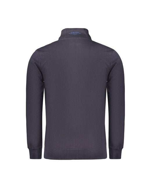 COVERI MOVING Blue Cotton Men's Sweatshirt for men