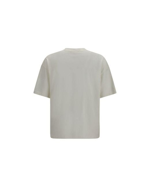 Represent Gray White Cotton T for men