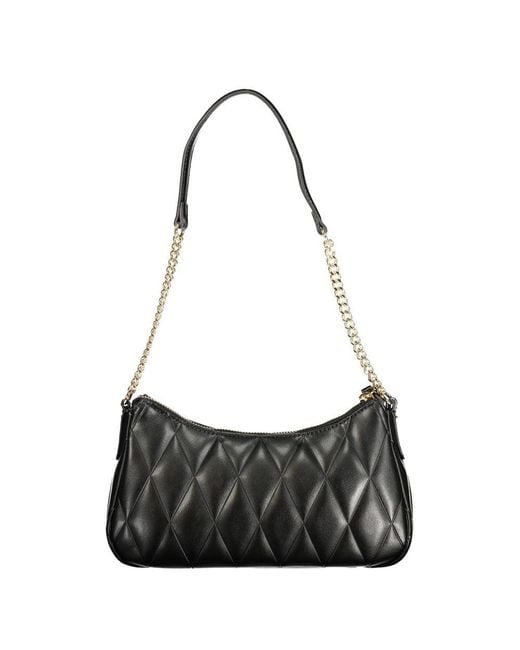 Twinset Black Polyurethane Shoulder Bag
