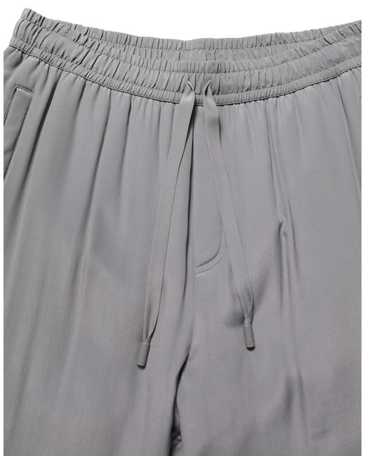 Dolce & Gabbana Gray Cotton Jogger Sweatpants Trouser Pants for men