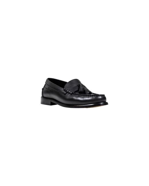 Tommy Hilfiger Black Leather Slip for men