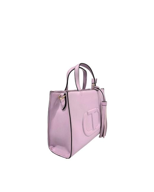 Twinset Purple Pu Handbag