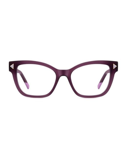Missoni Multicolor Purple Acetate Glasses (frames)