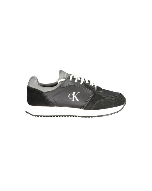 Calvin Klein Black Aris Running Sneaker for men