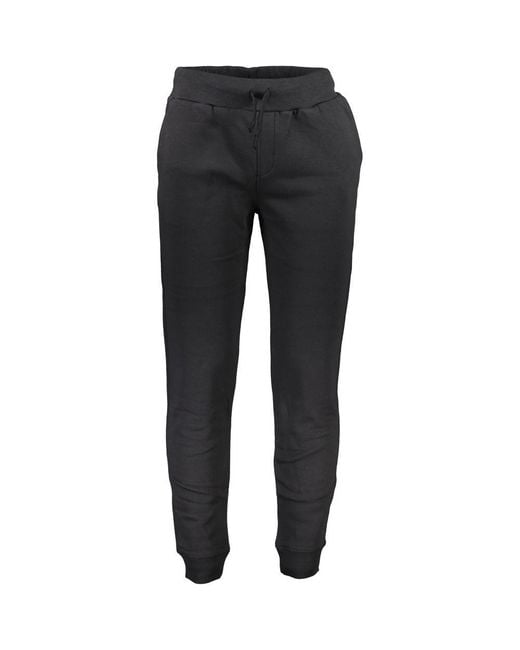 North Sails Black Cotton Pant for men