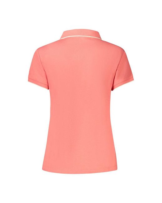 North Sails Pink Cotton Polo Shirt