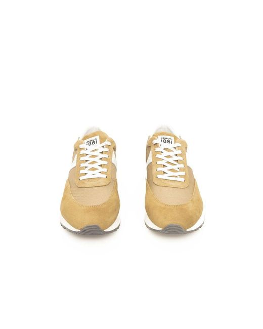 Cerruti 1881 Calf Leather Sneaker in Metallic for Men | Lyst