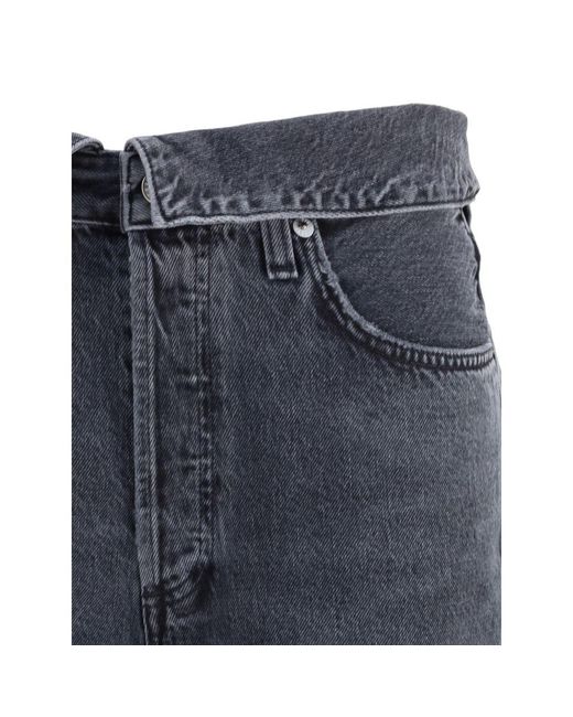 Agolde Blue Echo Taper Jeans