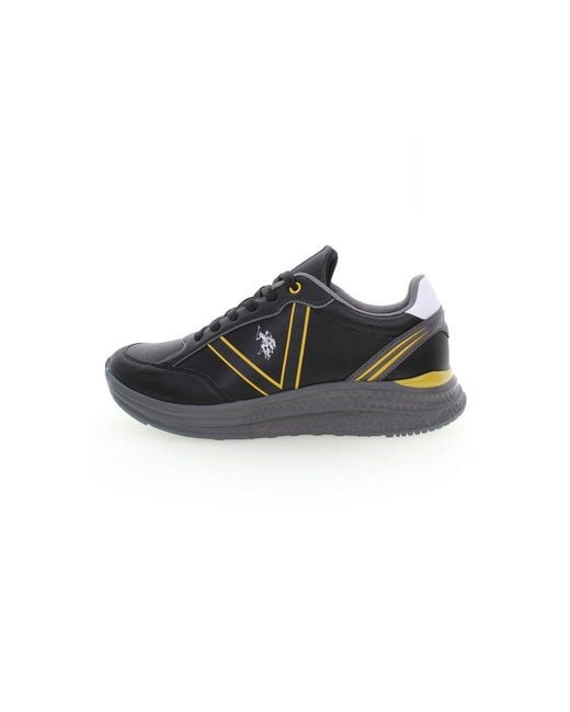 U.S. POLO ASSN. Multicolor Black Polyester Sneaker for men
