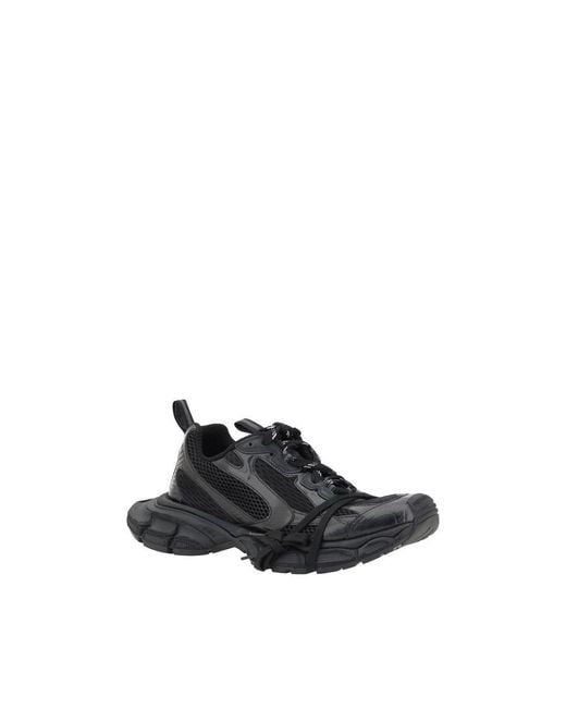 Balenciaga Black Polyethylene Athletic Sneakers for men