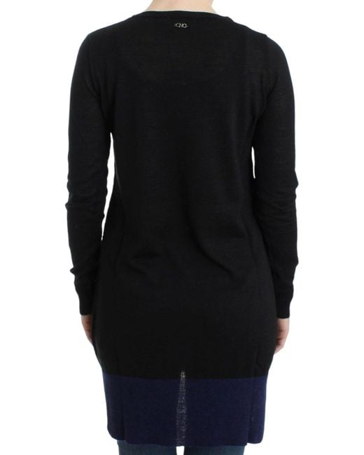 CoSTUME NATIONAL V-neck Lightweight Sweater Black Sig12053