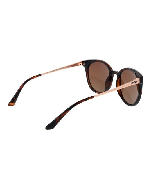 Guess Brown Plastic Sunglasses