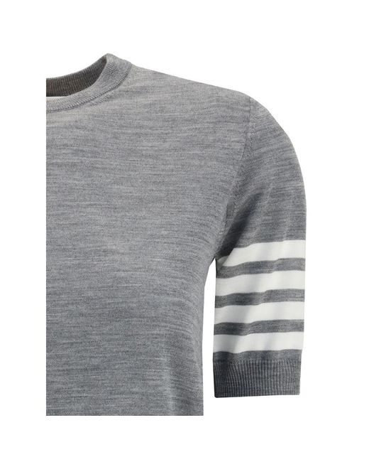 Thom Browne Gray Knit T