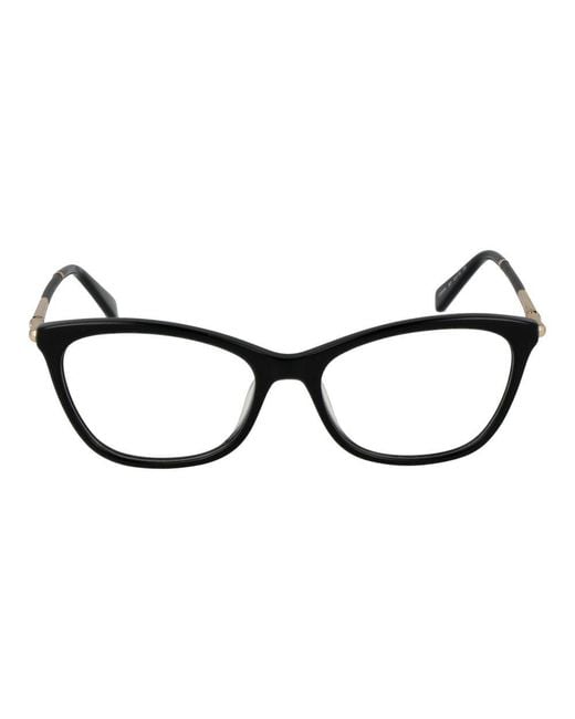 Longchamp Black Plastic Glasses (frames)