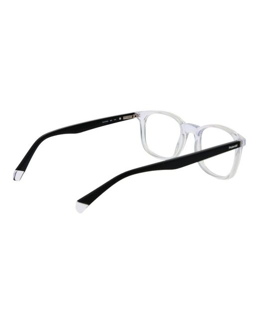 Polaroid Black Transparent Cellulose Propionate Glasses (frames)