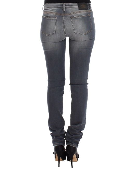 Ermanno Scervino Blue Chic Slim-Fit Skinny Jeans
