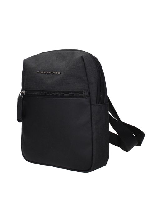 Buy Piquadro Blue Square shoulder bag, black