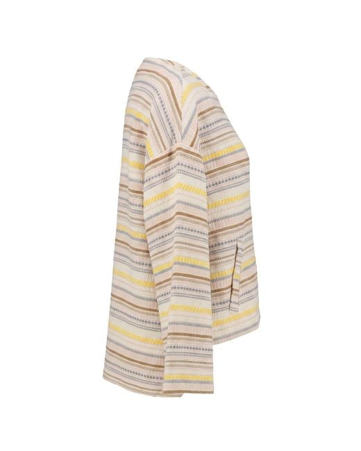 Trussardi Natural Beige Cotton 's Jacket