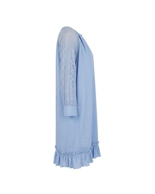 Trussardi Blue Polyester Dress