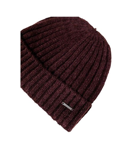 Antony Morato Red Bordeaux Marabou Cap (baseball Hat) for men