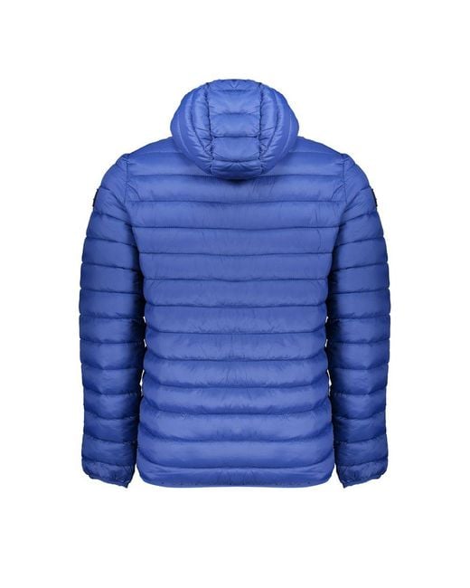 Armata Di Mare Blue Polyamide Jacket for men