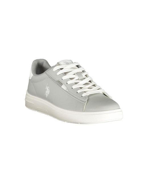 U.S. POLO ASSN. Multicolor Gray Polyester Men's Sneaker for men