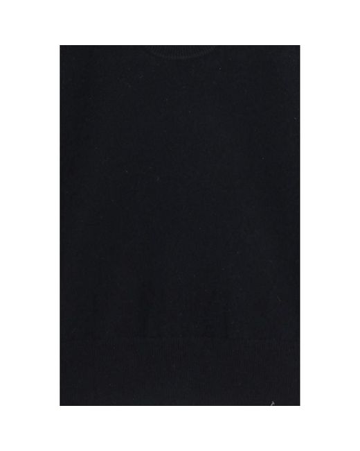 Extreme Cashmere Black Elastane Sleeveles Sweater
