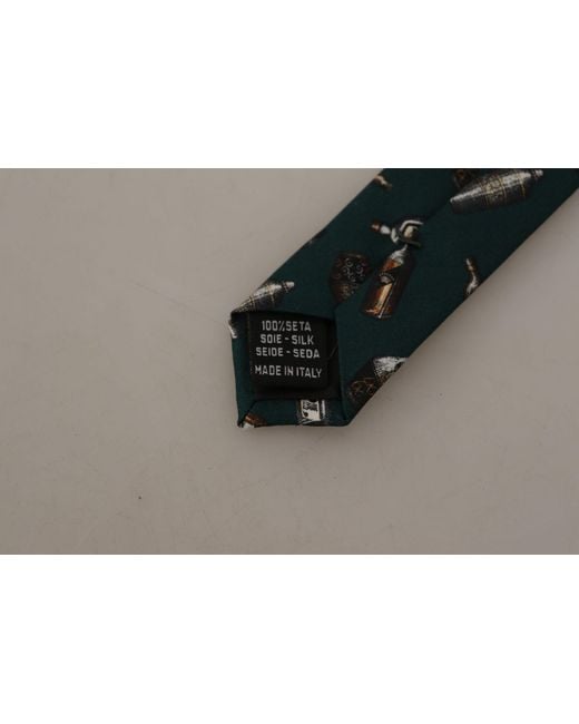 Dolce & Gabbana Black Elegant Silk Designer Bow Tie for men
