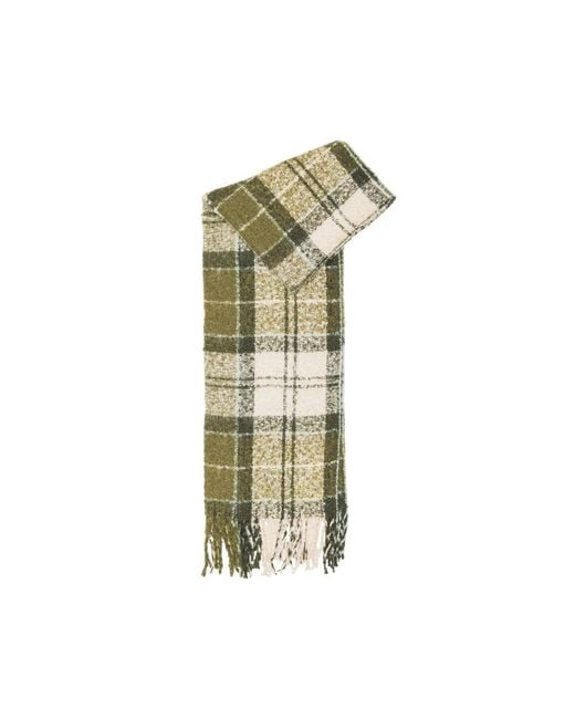 Barbour Metallic Green Polyester Beanie
