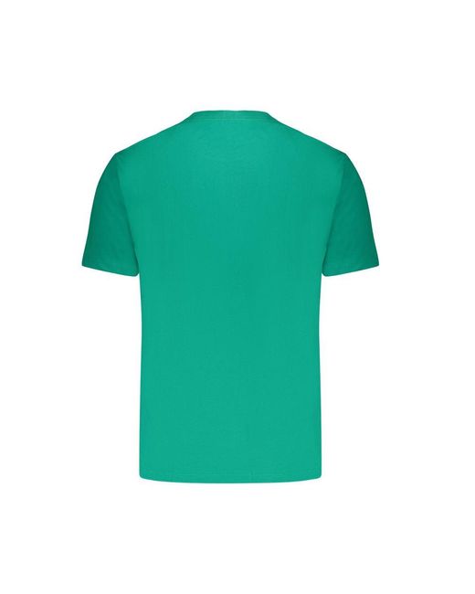 Pepe Jeans Green Cotton T-Shirt for men