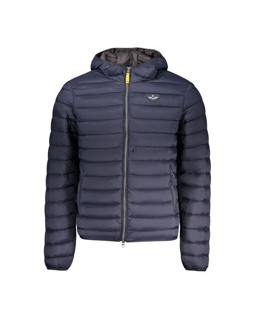 Armata Di Mare Blue Polyamide Jacket for men