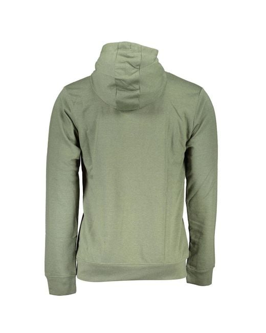 Gianmarco Venturi Green Cotton Sweatshirt for men