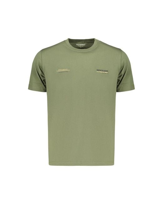 Refrigiwear Green Cotton Men's T for men
