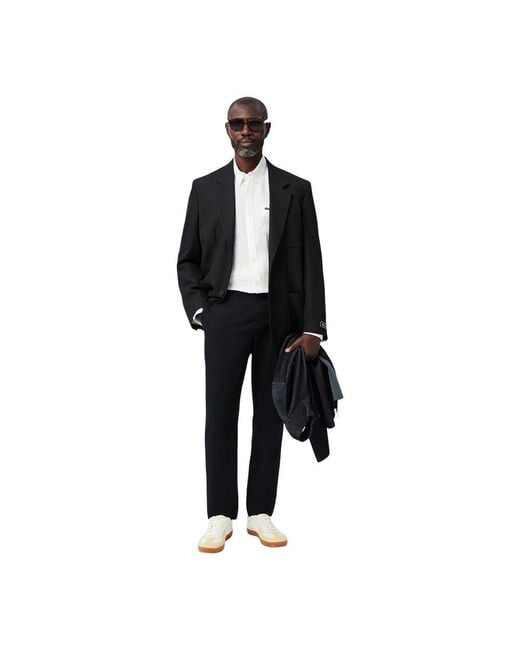 Lacoste White Linen Shirt for men