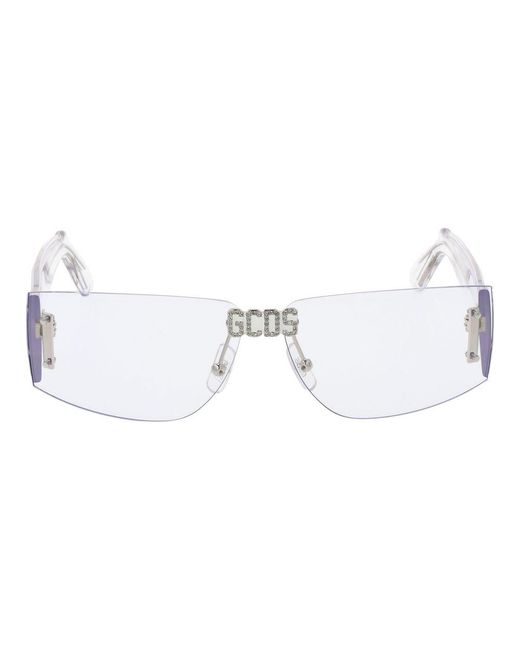 Gcds Metallic Plastic Sunglasses