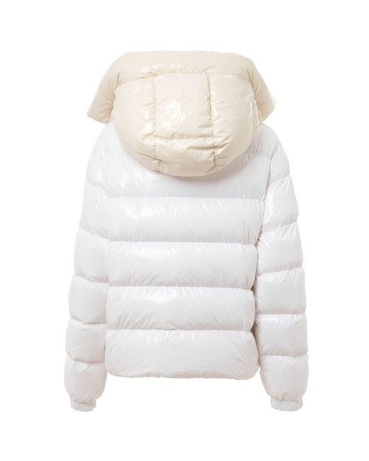 Add White Polyamide Jackets & Coat
