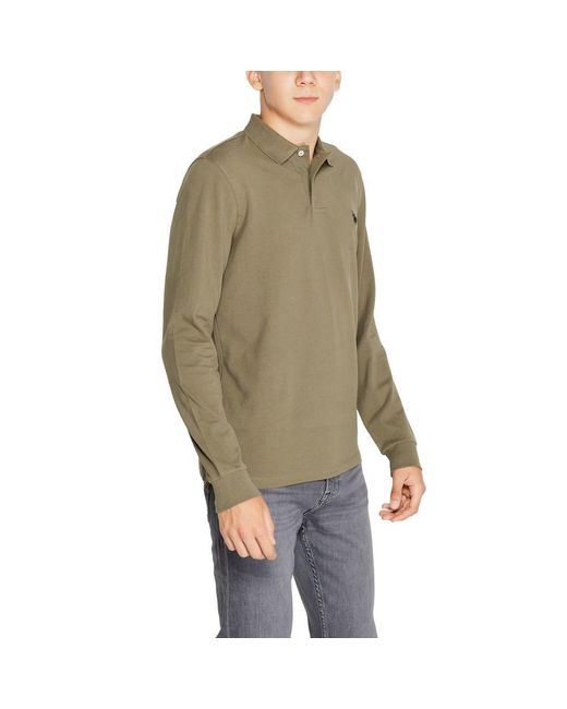 U.S. POLO ASSN. Green U. S. Polo Assn. Cotton T-Shirt for men